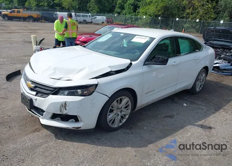 2015 Chevrolet Impala Ls z USA, uszkodzony, nr VIN 2G11Z5SL6F9187184